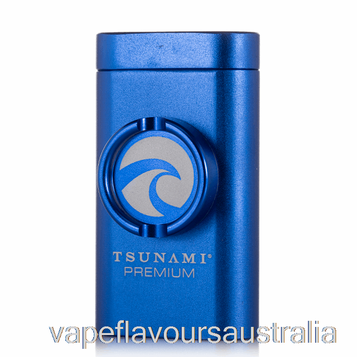 Vape Australia Tsunami Dugout and Grinder Blue